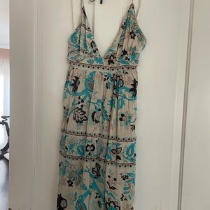 Alice and Trixie midi dress silk. Halter top